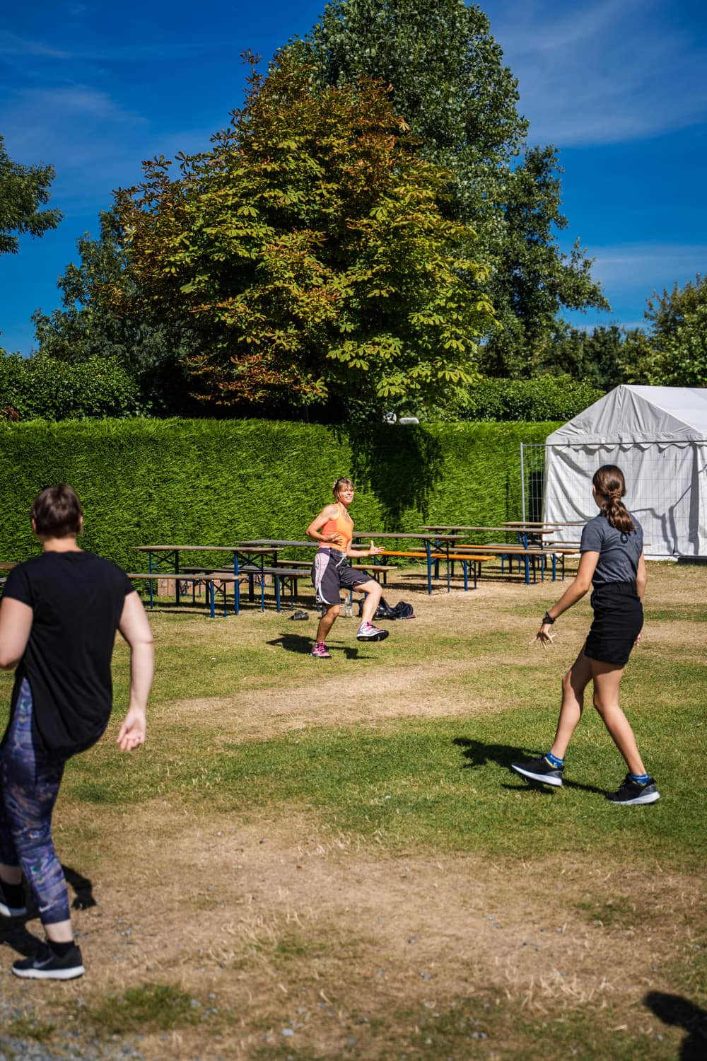Festwiese auf dem Campingplatz