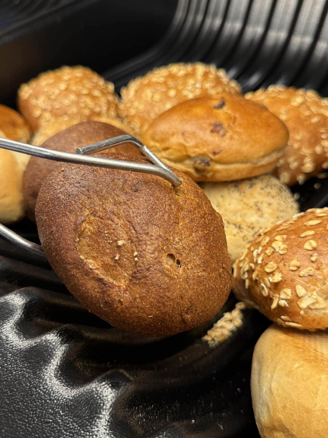 Frische Brötchen am Morgen